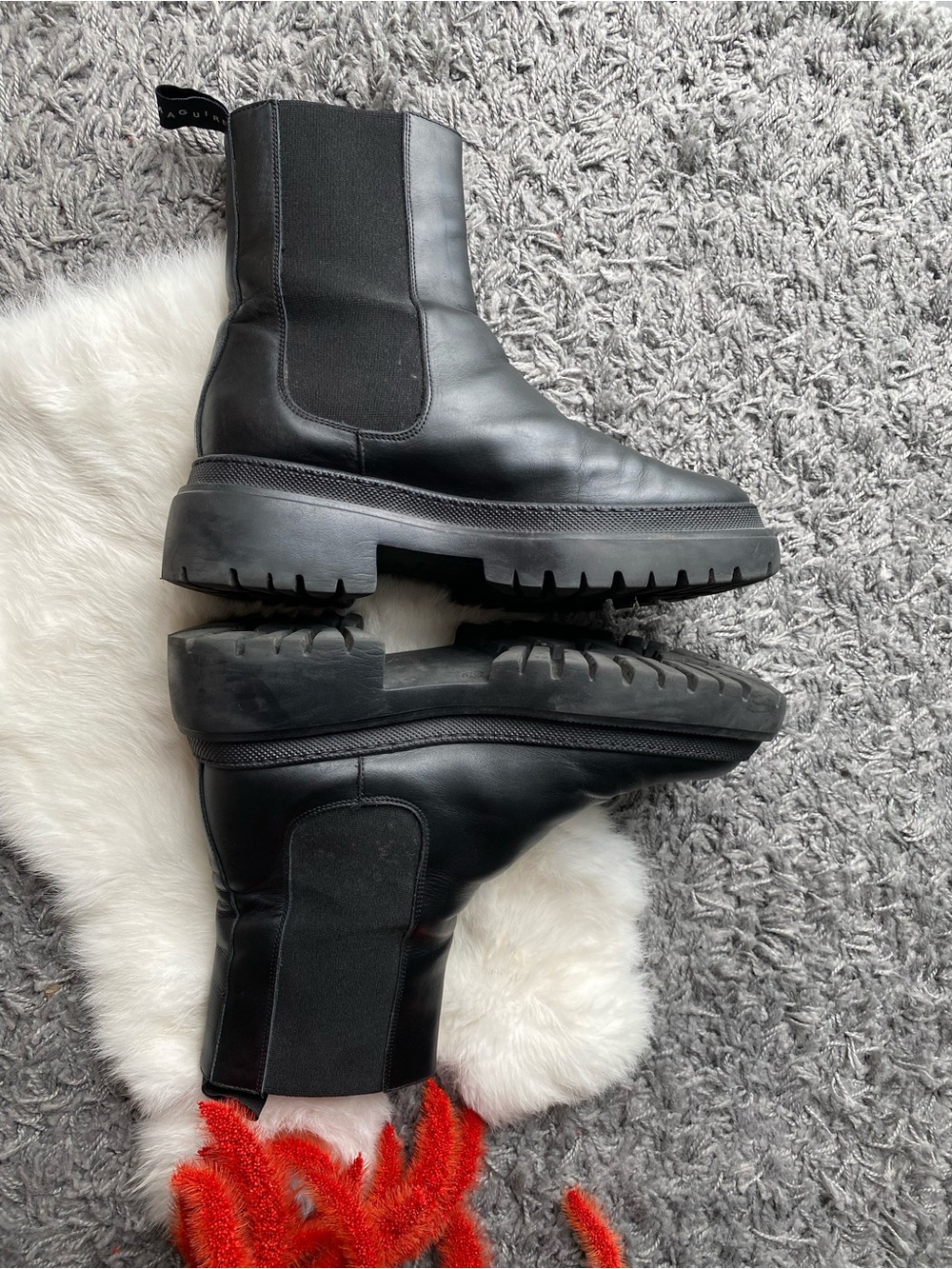 Maguire Corticella Black Leather Unlined Boot - Picture 6 of 9
